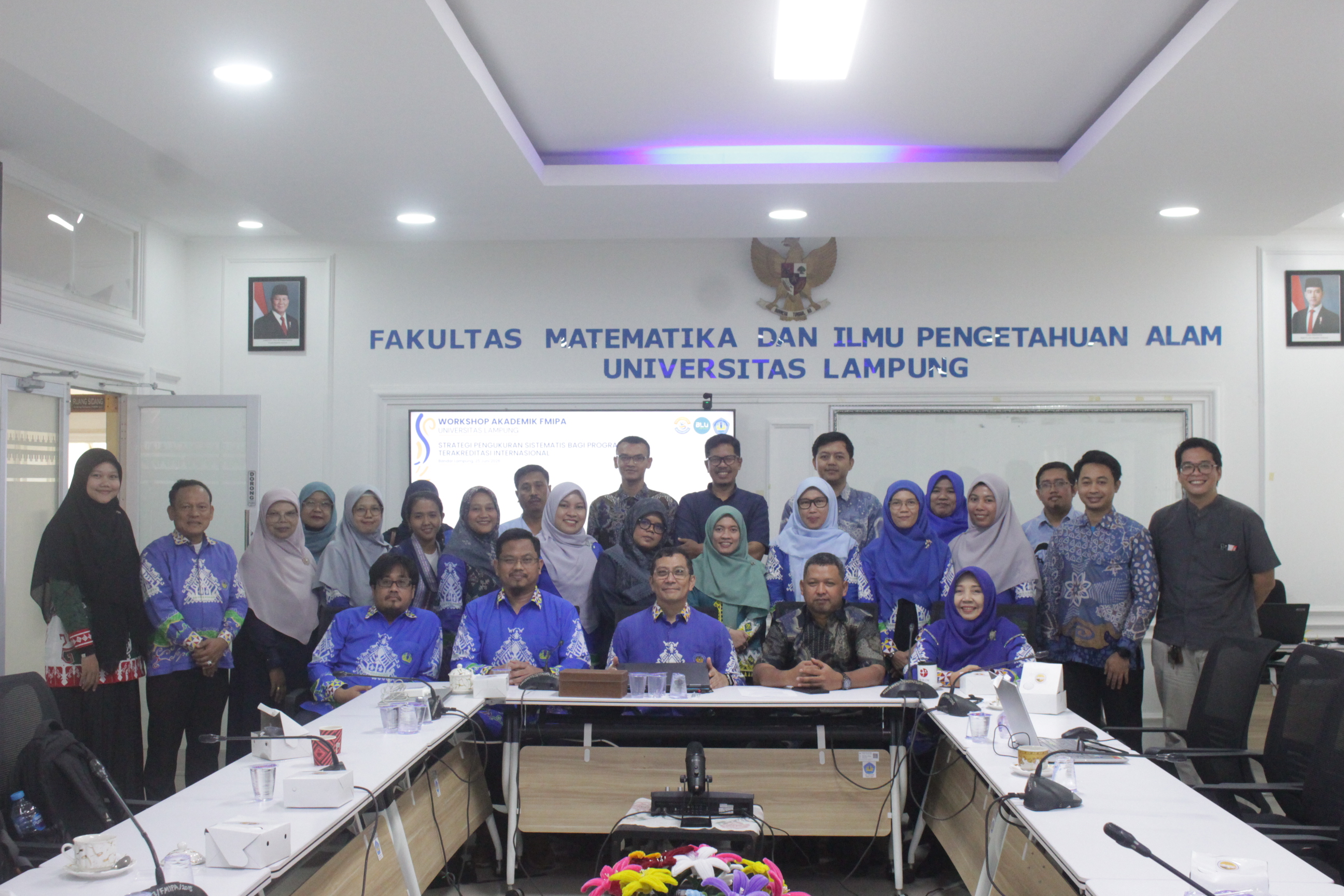 FMIPA Lampung University Holds Academic Workshop Discussing Strategies for Achieving CPL for Internationally Accredited Study Programs