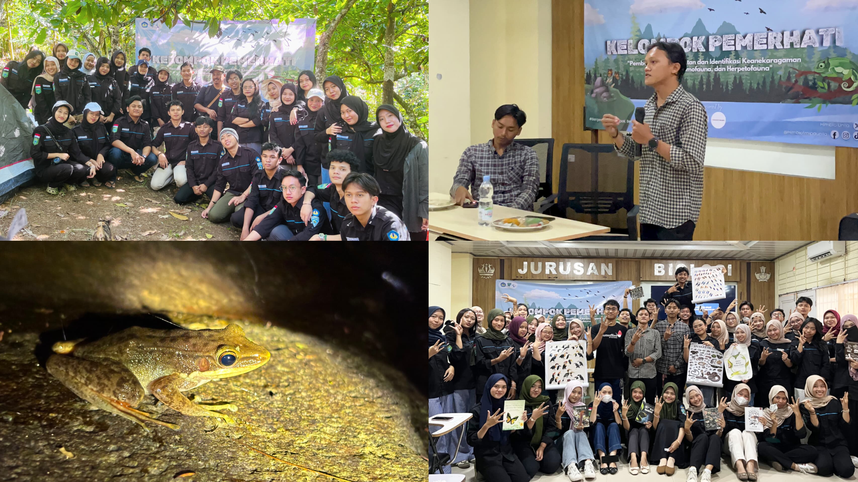 Gambar berita: Bidang Ekspedisi HIMBIO FMIPA Universitas Lampung Sukses Selenggarakan Rangkaian Kegiatan Kelompok Pemerhati Tahun 2026