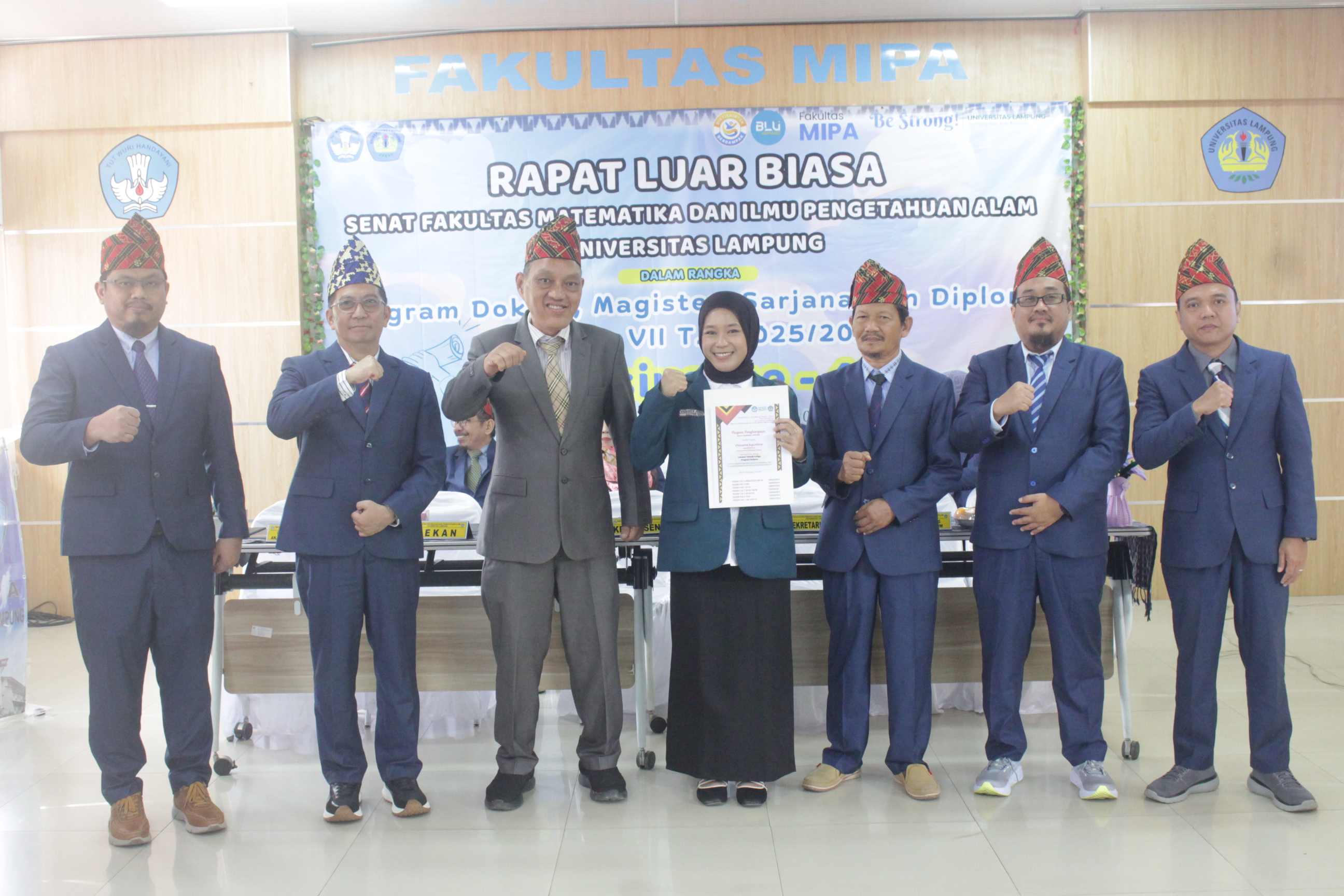 Gambar berita: Mahasiswa S1 Biologi Terapan Raih Predikat Wisudawan Terbaik III pada Yudisium FMIPA Universitas Lampung