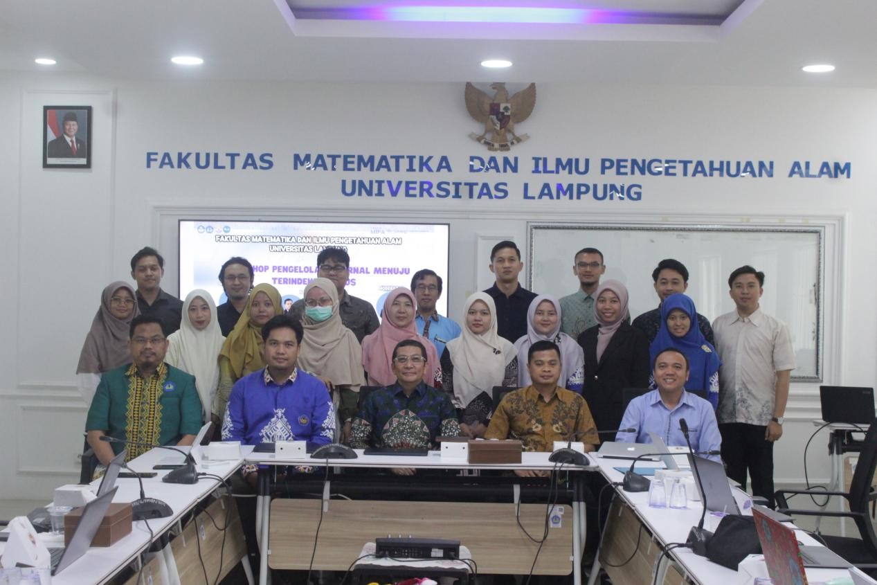 Gambar berita: Dorong Jurnal Bereputasi Internasional, FMIPA Unila Adakan Workshop Pengelolaan Jurnal Terindeks Scopus